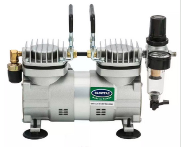DOUBLE CYLINDERS MINI AIR COMPRESSOR