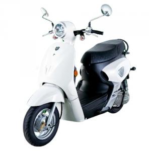 More Efficiency and High Performancw Electric Scooter(White) t